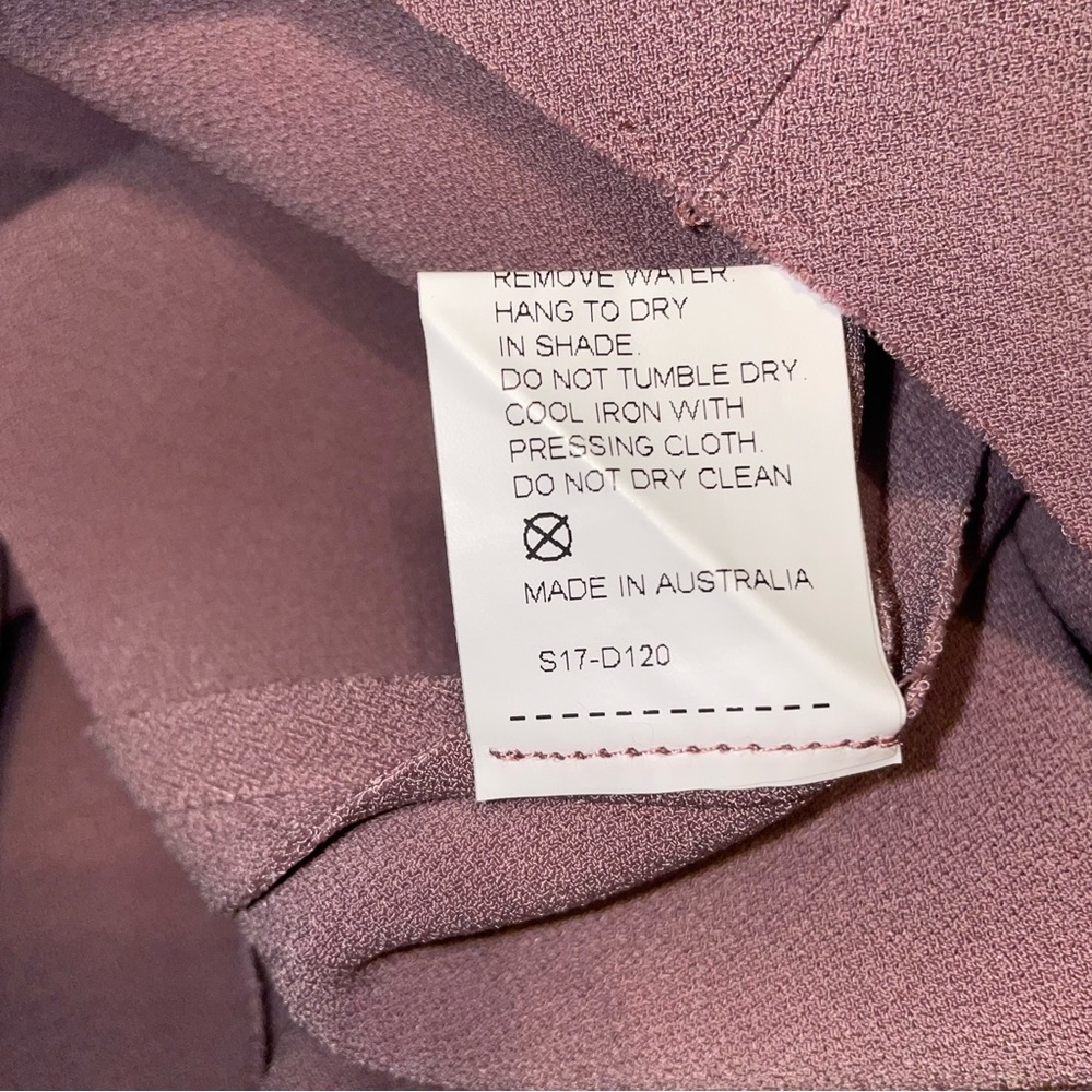 BEC+BRIDGE  Luxul Assymetric Lavender Dress Size 4 NWT - Picture 12 of 13